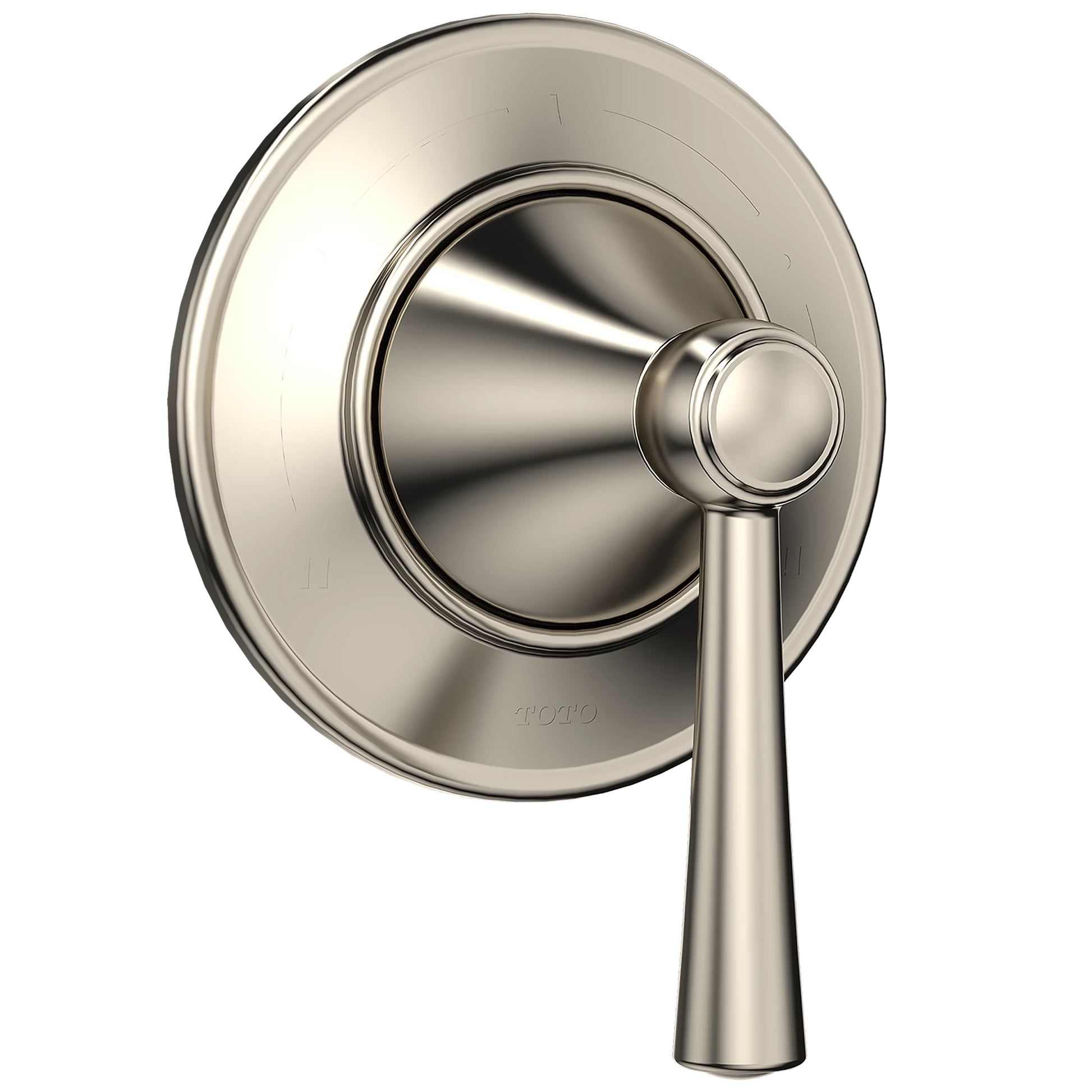 TOTO Silas Brushed Nickel Three-Way Diverter Trim With Off