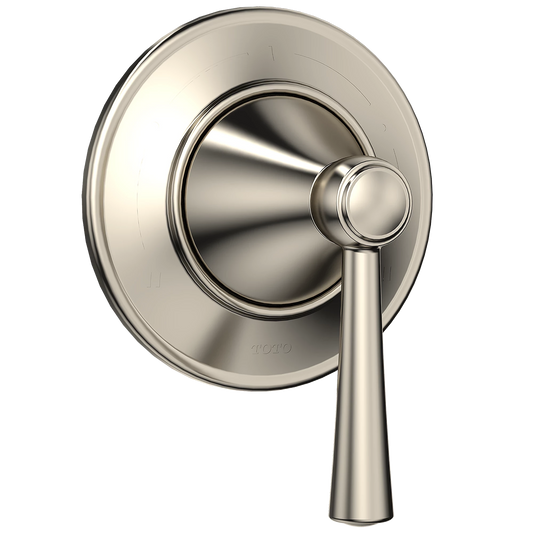 TOTO Silas Brushed Nickel Three-Way Diverter Trim With Off