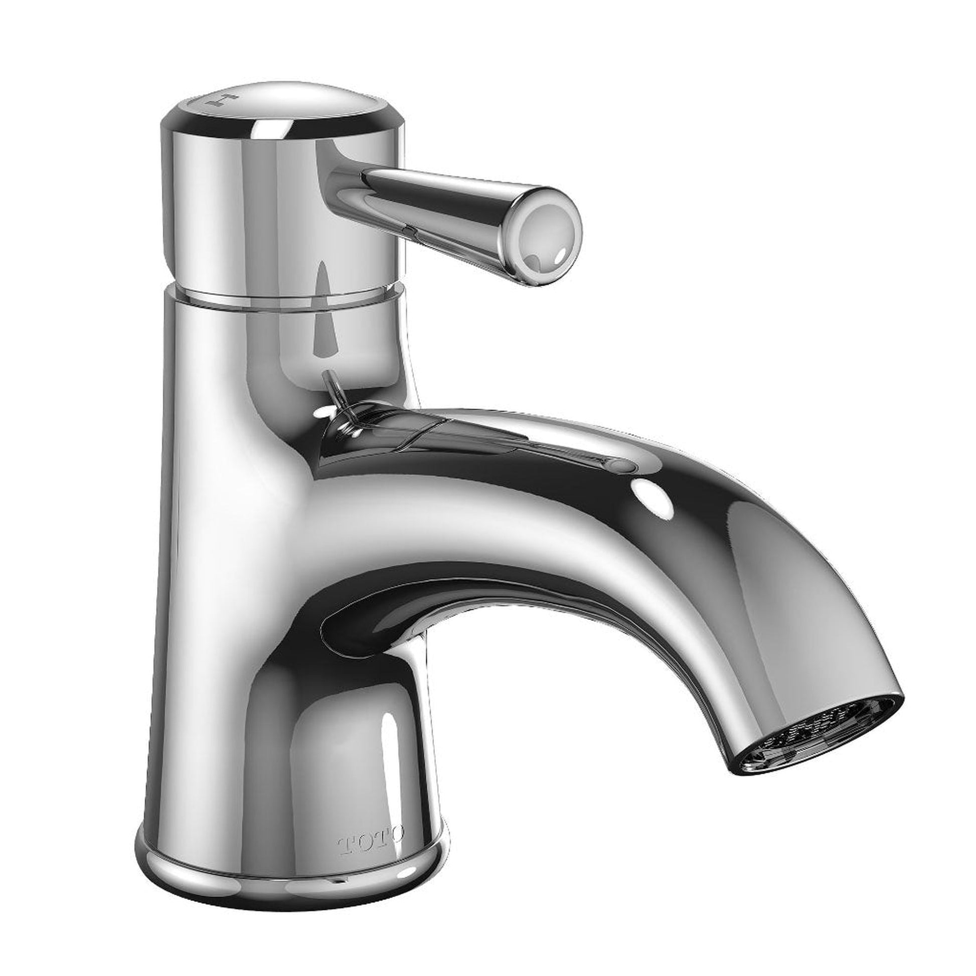 TOTO Silas Polished Chrome 1.5 GPM Single Handle Bathroom Lavatory Faucet With Drain Assembly