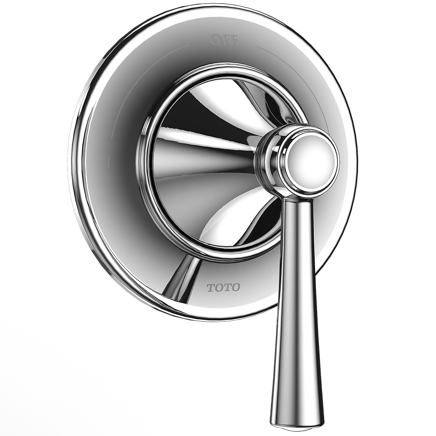 TOTO Silas Polished Chrome Two-Way Diverter Trim With Off