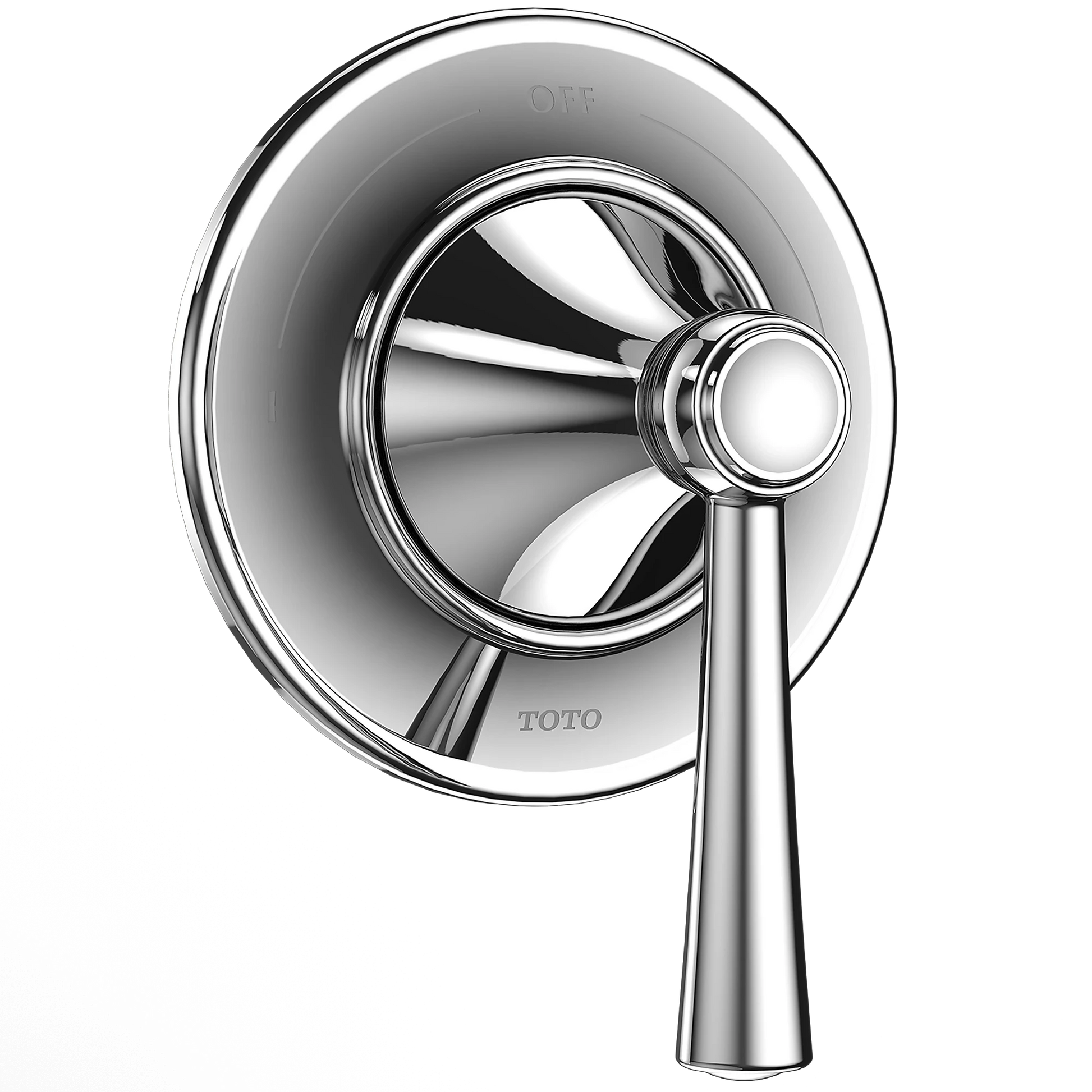 TOTO Silas Polished Chrome Two-Way Diverter Trim With Off