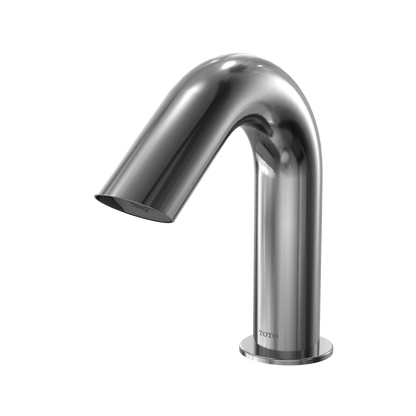 TOTO Standard-R T28S51 Brushed Nickel 0.5 GPM EcoPower Touchless Faucet With Thermo Mixing Valve