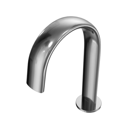 TOTO T24S53 Polished Chrome 0.5 GPM AC Power Touchless Gooseneck Faucet With Mixing Valve