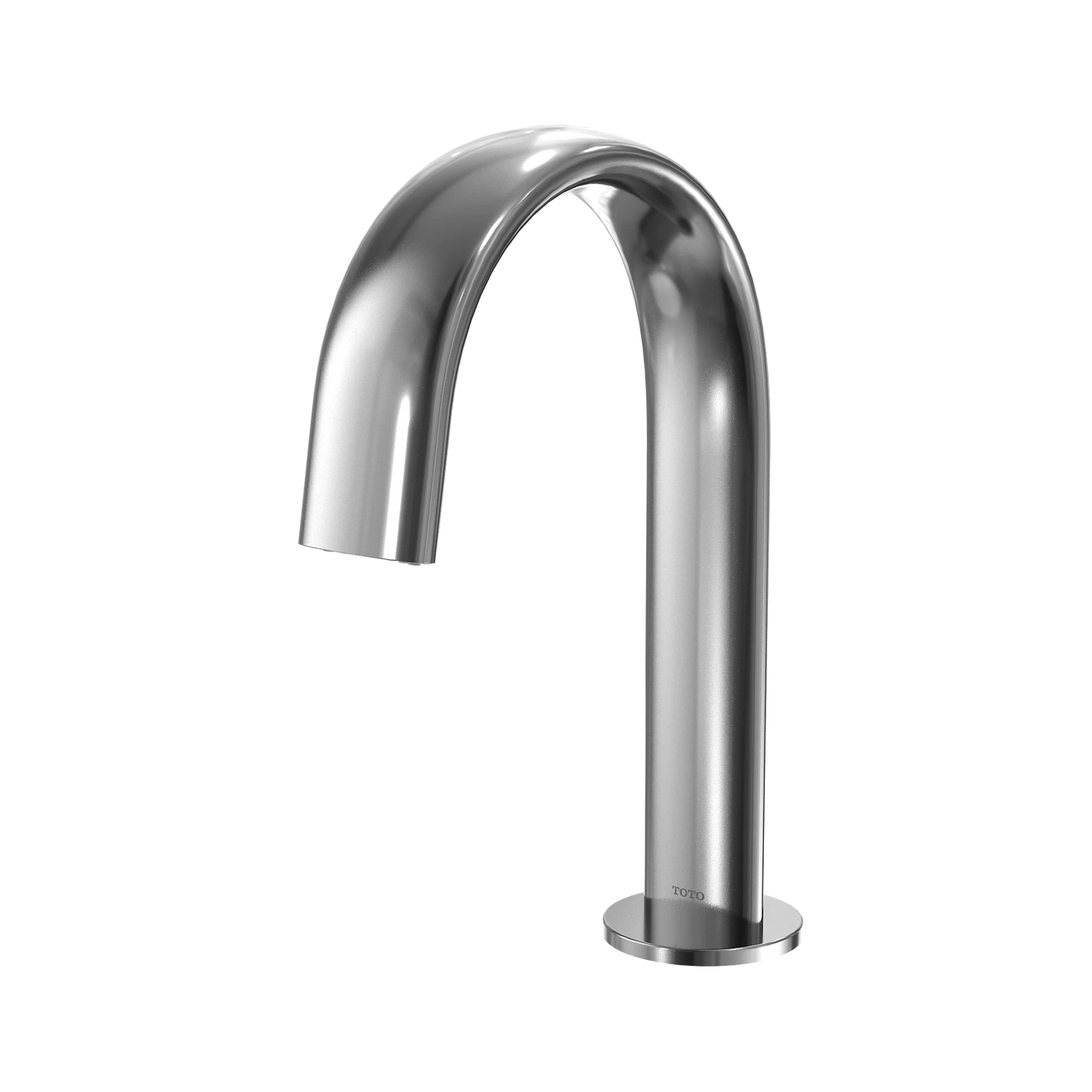 TOTO T24S53 Polished Chrome 0.5 GPM EcoPower Touchless Gooseneck Faucet With Thermo Mixing Valve