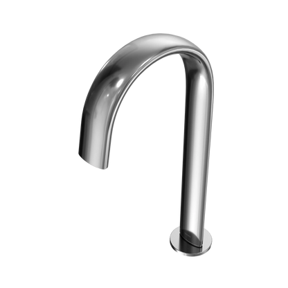 TOTO T24T32 Polished Chrome 0.35 GPM AC Power Touchless Gooseneck Vessel Faucet With Mixing Valve