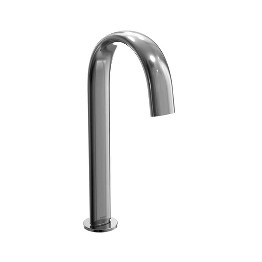 TOTO T24T32 Polished Chrome 0.35 GPM AC Power Touchless Gooseneck Vessel Faucet With Mixing Valve