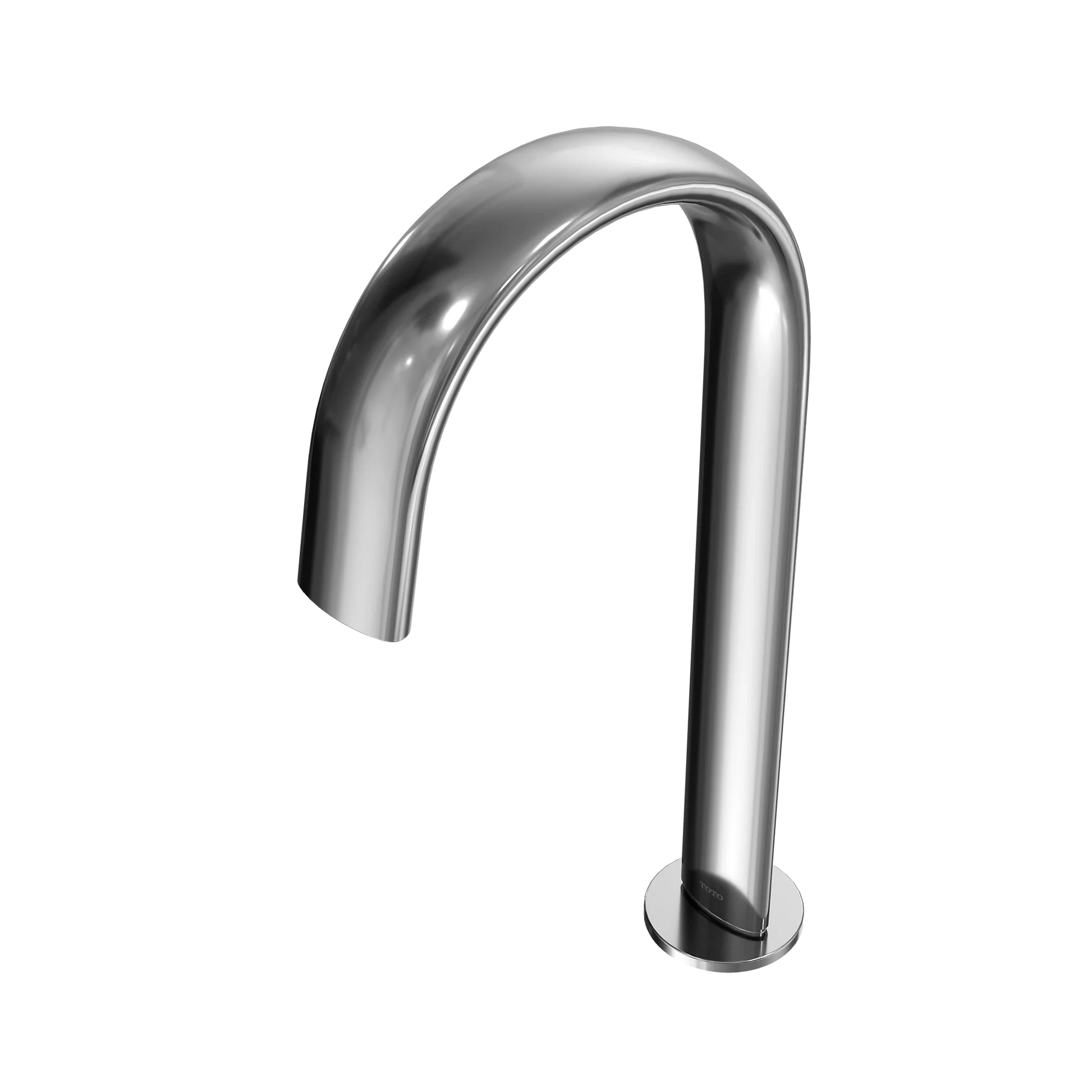 TOTO T24T32 Polished Chrome 0.35 GPM EcoPower Touchless Gooseneck Vessel Faucet With Thermo Mixing Valve