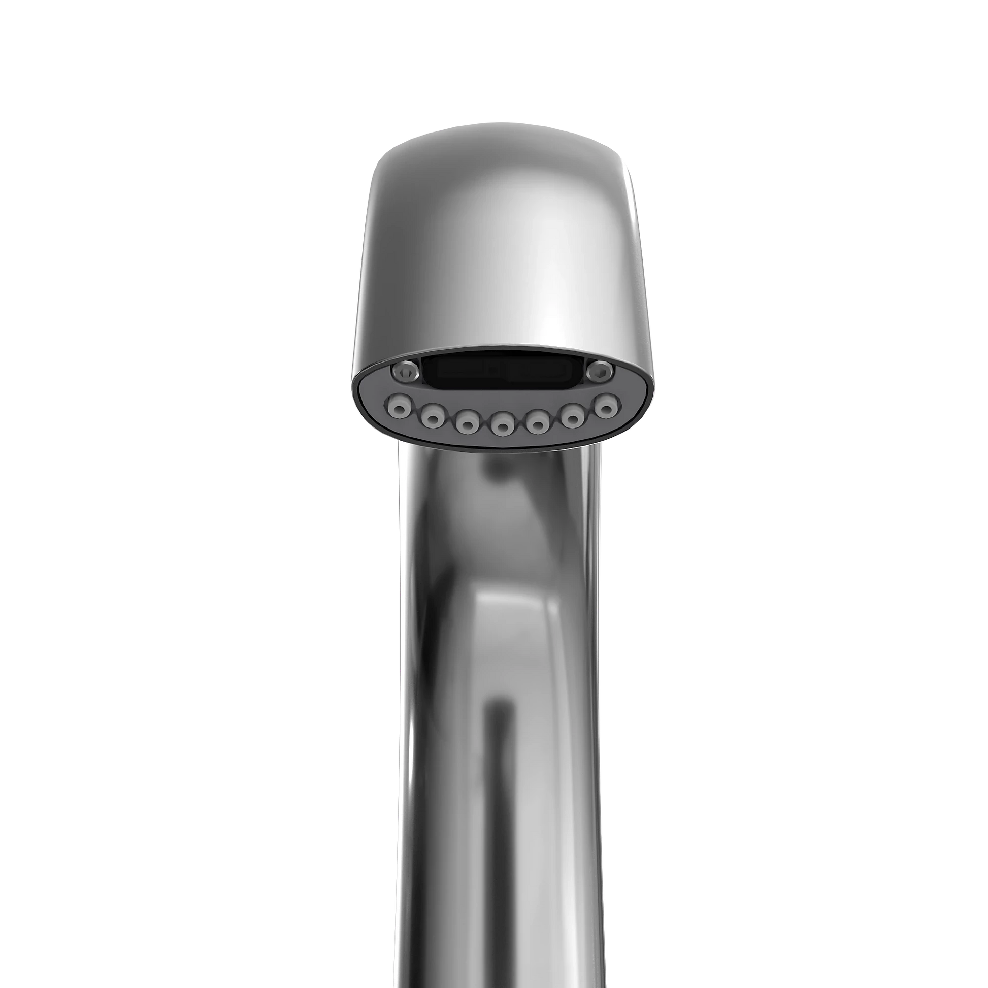 TOTO T24T53 Polished Chrome 0.5 GPM EcoPower Touchless Gooseneck Vessel Faucet With Thermo Mixing Valve