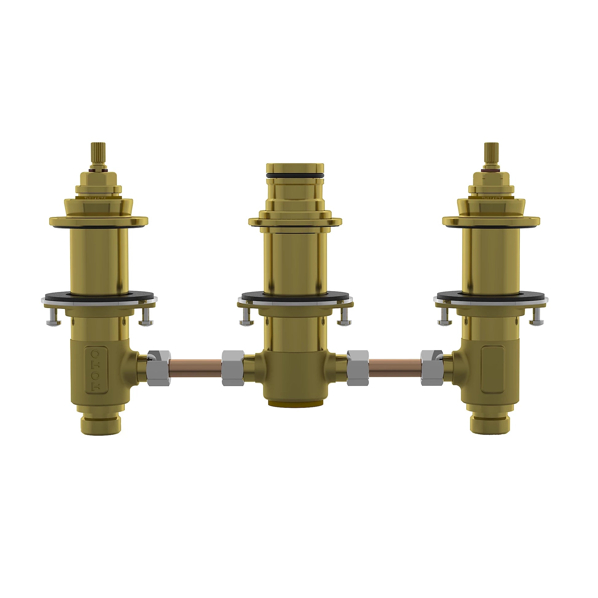TOTO TBMT Three-Hole Roman Tub Filler Rough-In