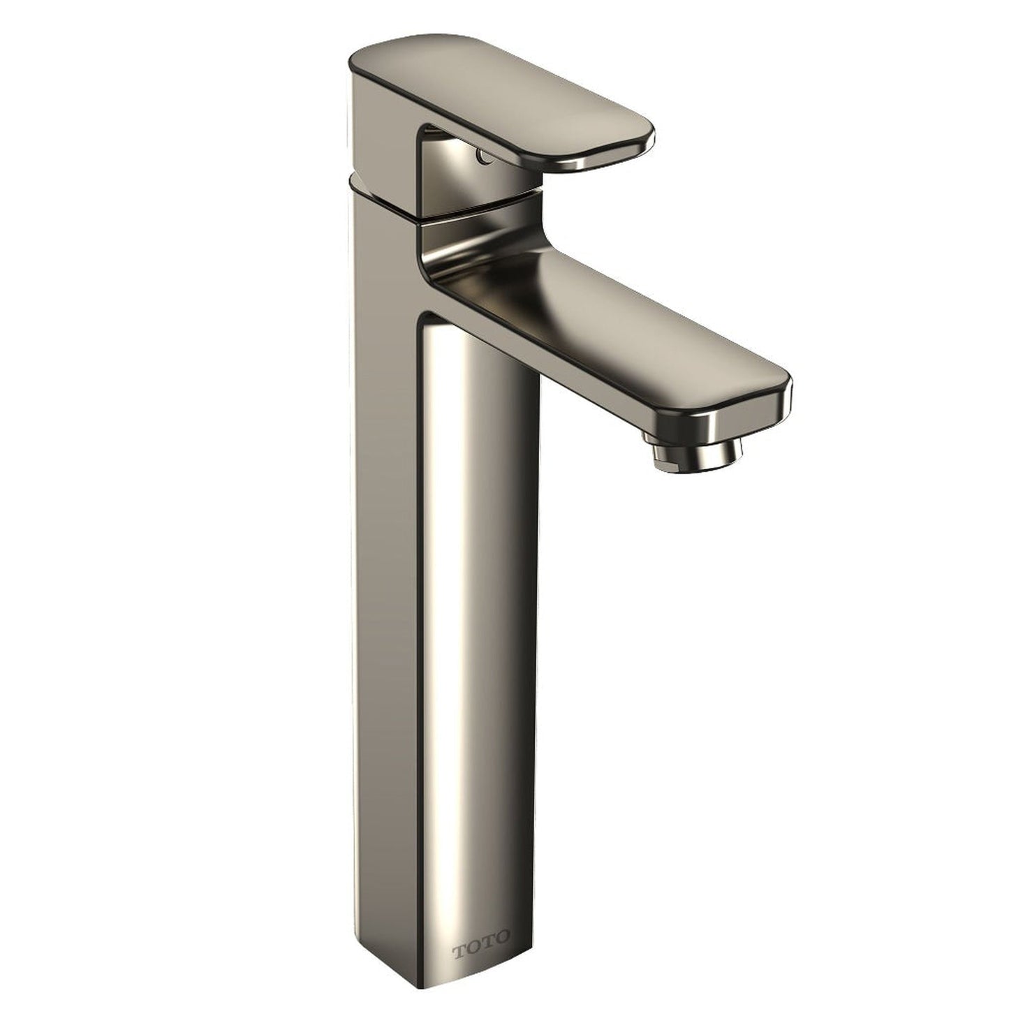 TOTO Upton Brushed Nickel 1.2 GPM Single-Handle Vessel Bathroom Lavatory Faucet With Drain Assembly