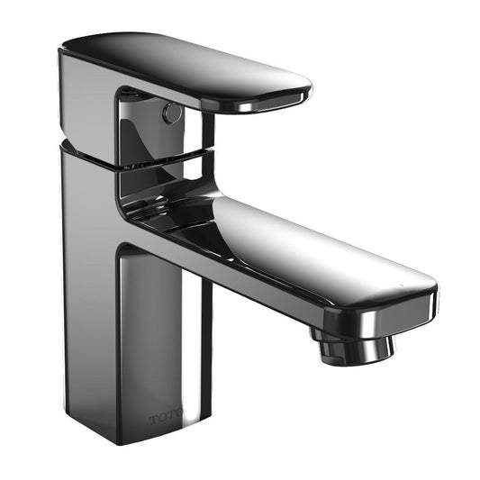 TOTO Upton Polished Chrome 1.2 GPM Single-Handle Bathroom Lavatory Faucet With Drain Assembly