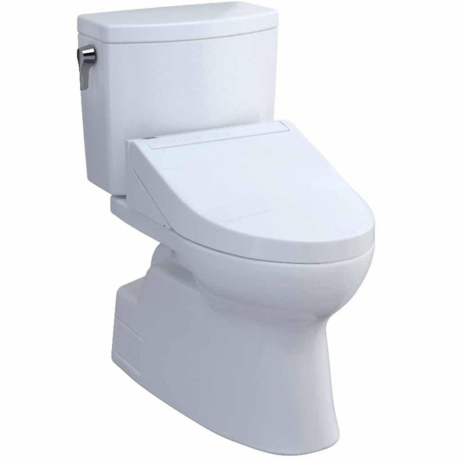 TOTO Vespin II White 1.0 Gpf Washlet+ C5 Elongated Two-Piece Toilet