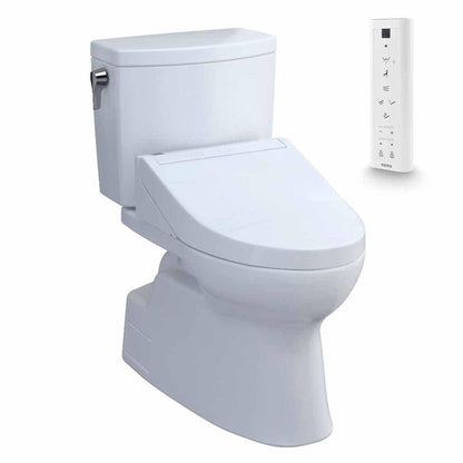 TOTO Vespin II White 1.0 Gpf Washlet+ C5 Elongated Two-Piece Toilet
