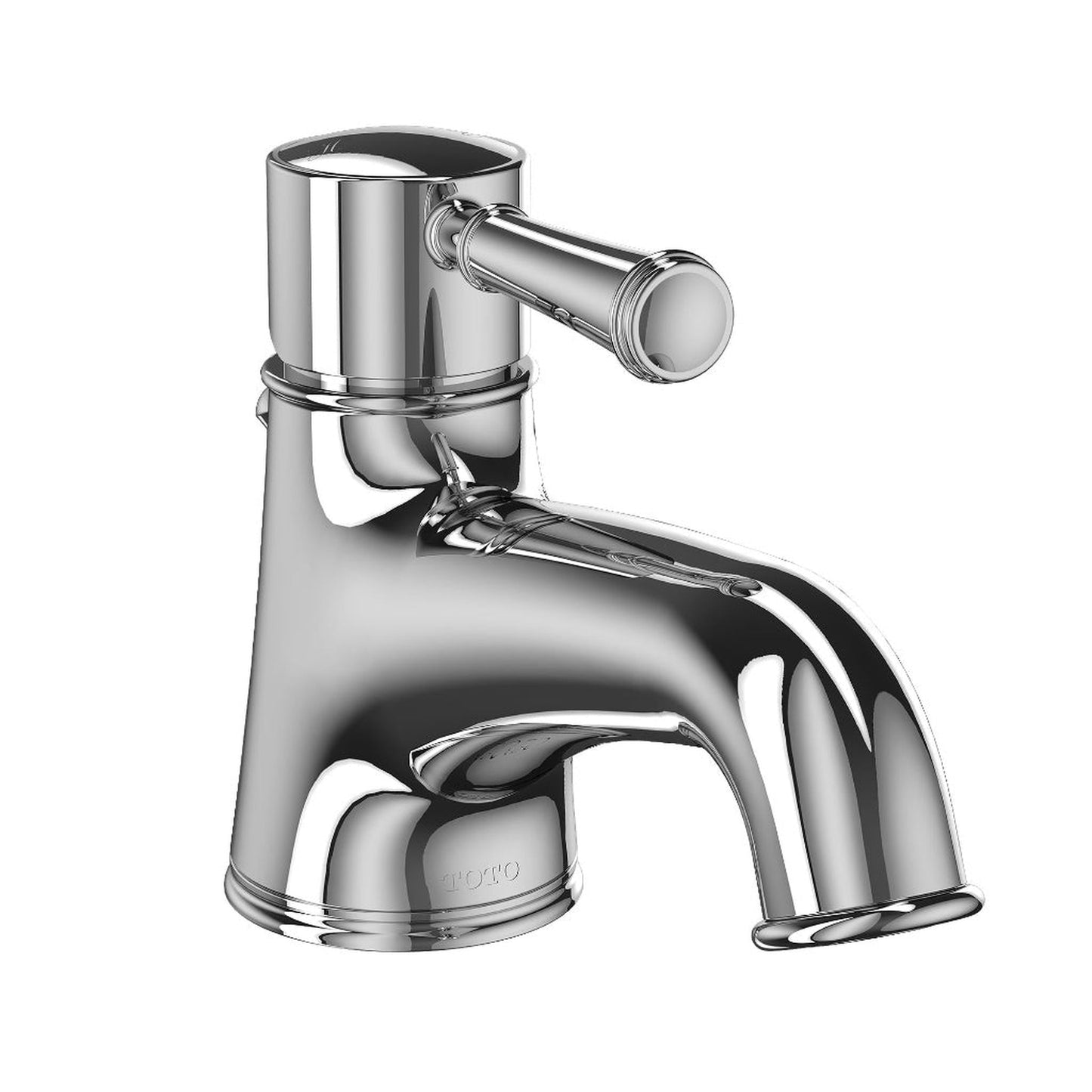 TOTO Vivian Polished Chrome 1.5 GPM Single Handle Bathroom Lavatory Faucet With Drain Assembly