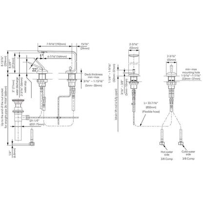 TOTO ZL Polished Chrome 1.2 GPM Single-Handle Semi-Vessel Bathroom Sink Faucet With Comfort Glide