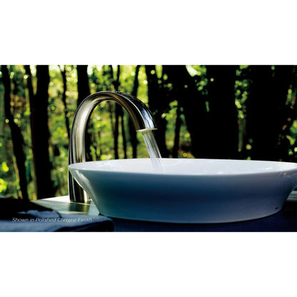 TOTO ZN Brushed Nickel 1.1 GPM Single Hole Touchless Automatic Sensor Bathroom Sink Faucet