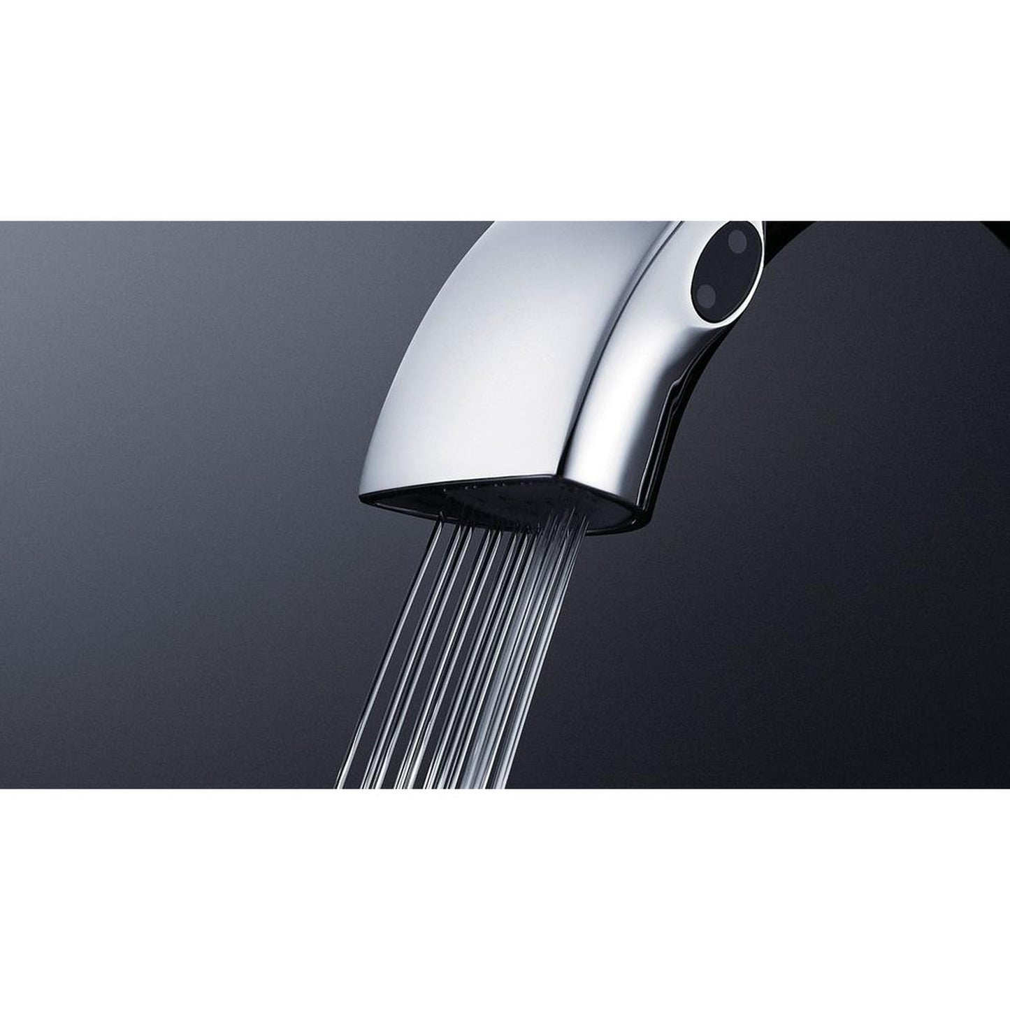 TOTO ZN Polished Chrome 1.1 GPM Single Hole Touchless Automatic Sensor Bathroom Sink Faucet