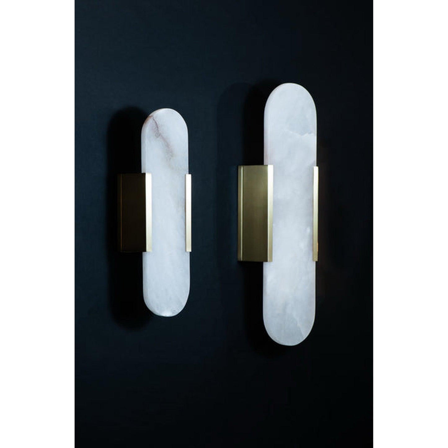 The Vault 22" Lennox Alabaster Wall Sconce