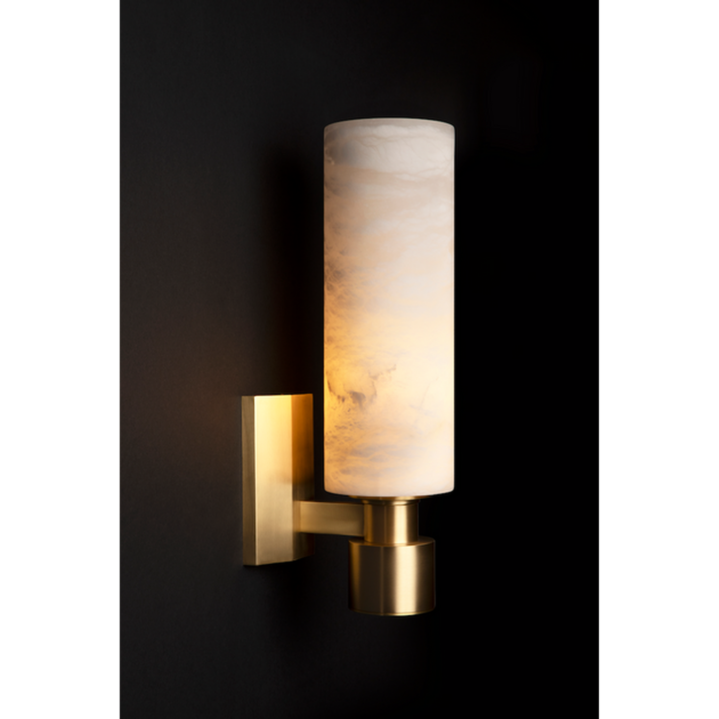 The Vault Ashton Alabaster Wall Sconce