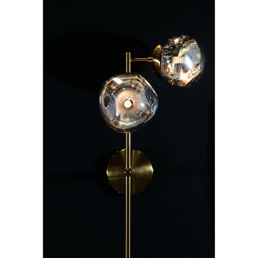 The Vault Rhome Ii Right Facing Wall Sconce - Satin Brass