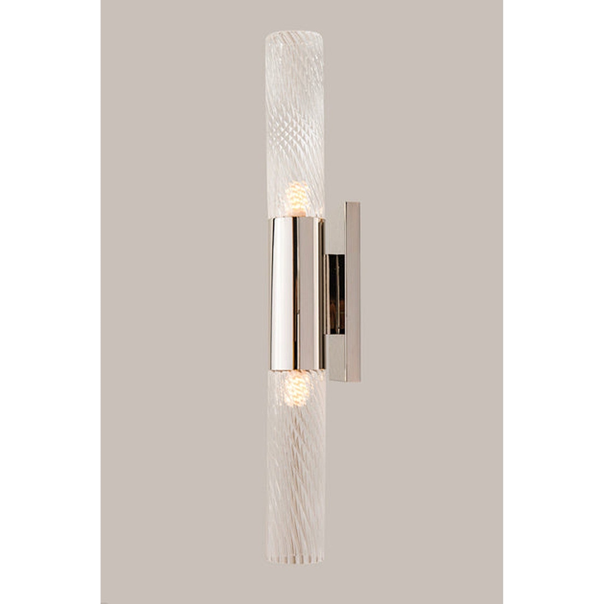 The Vault Samantha Wall Sconce - Turnberry Polished Stainless Steel