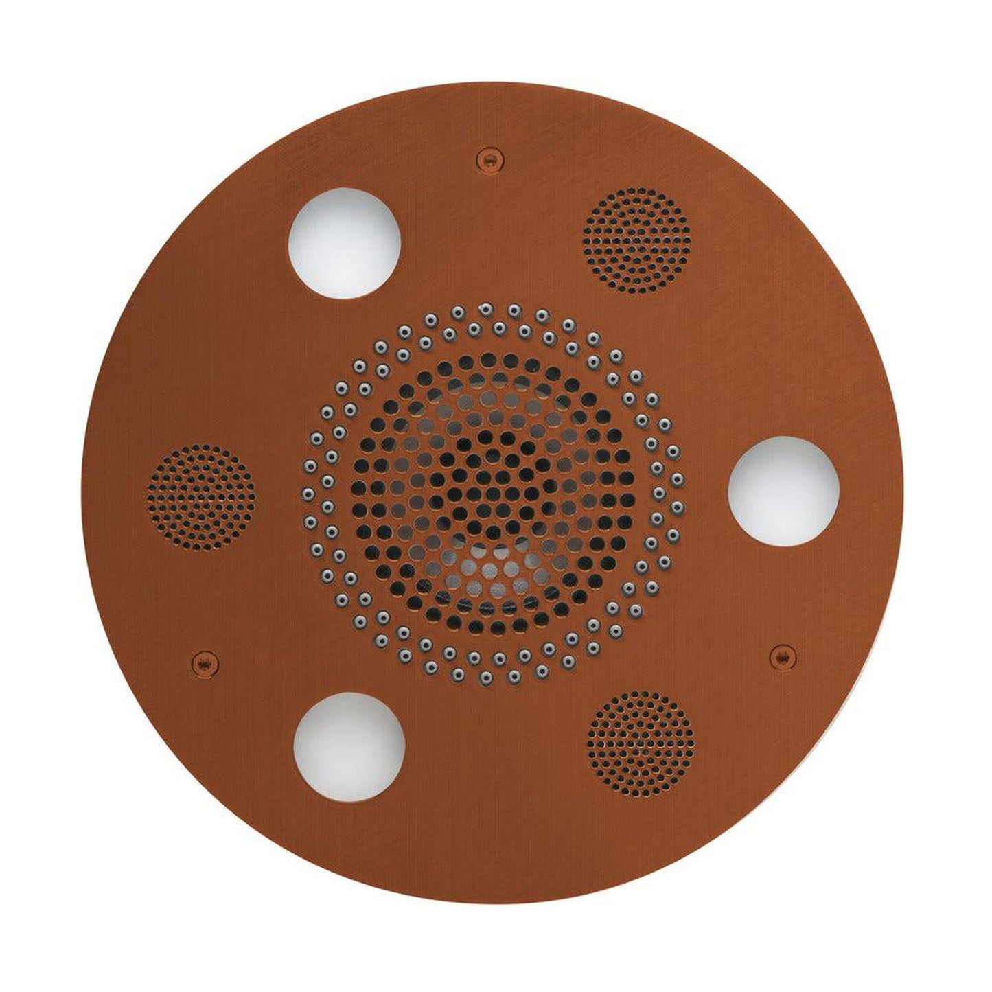 ThermaSol 10" Antique Copper Finish Round Serenity Advanced Light, Sound and Rain System