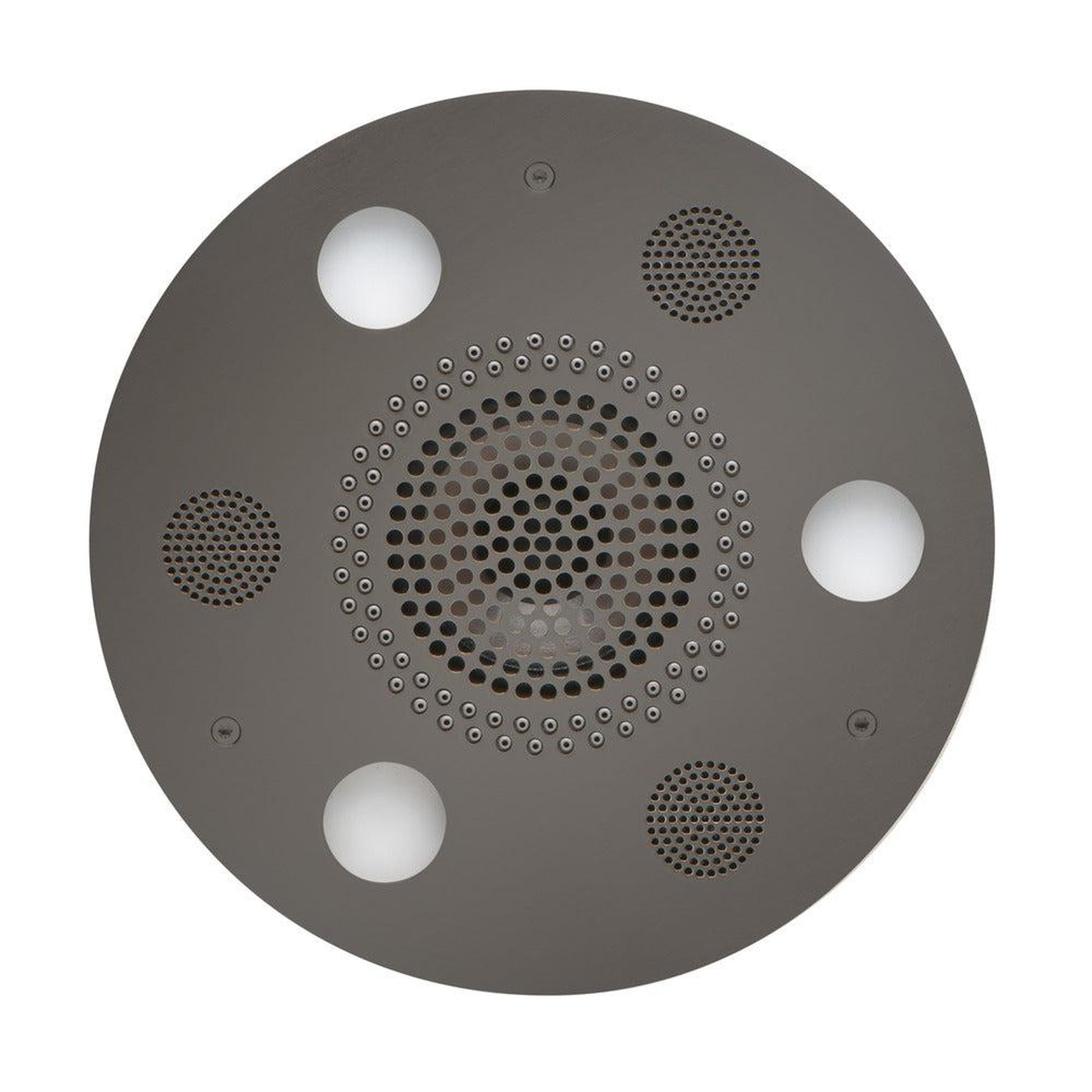 ThermaSol 10" Black Nickel Finish Round Serenity Advanced Light, Sound and Rain System