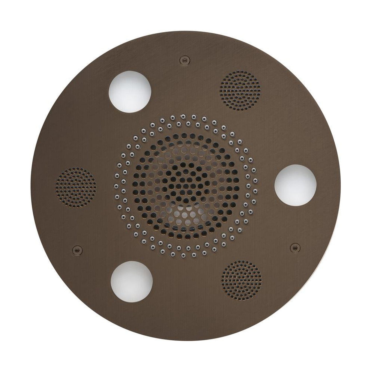 ThermaSol 10" Oil Rubbed Bronze Finish Round Serenity Advanced Light, Sound and Rain System