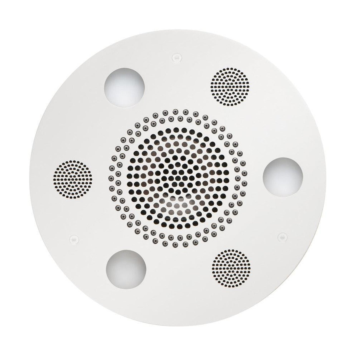 ThermaSol 10" White Finish Round Serenity Advanced Light, Sound and Rain System