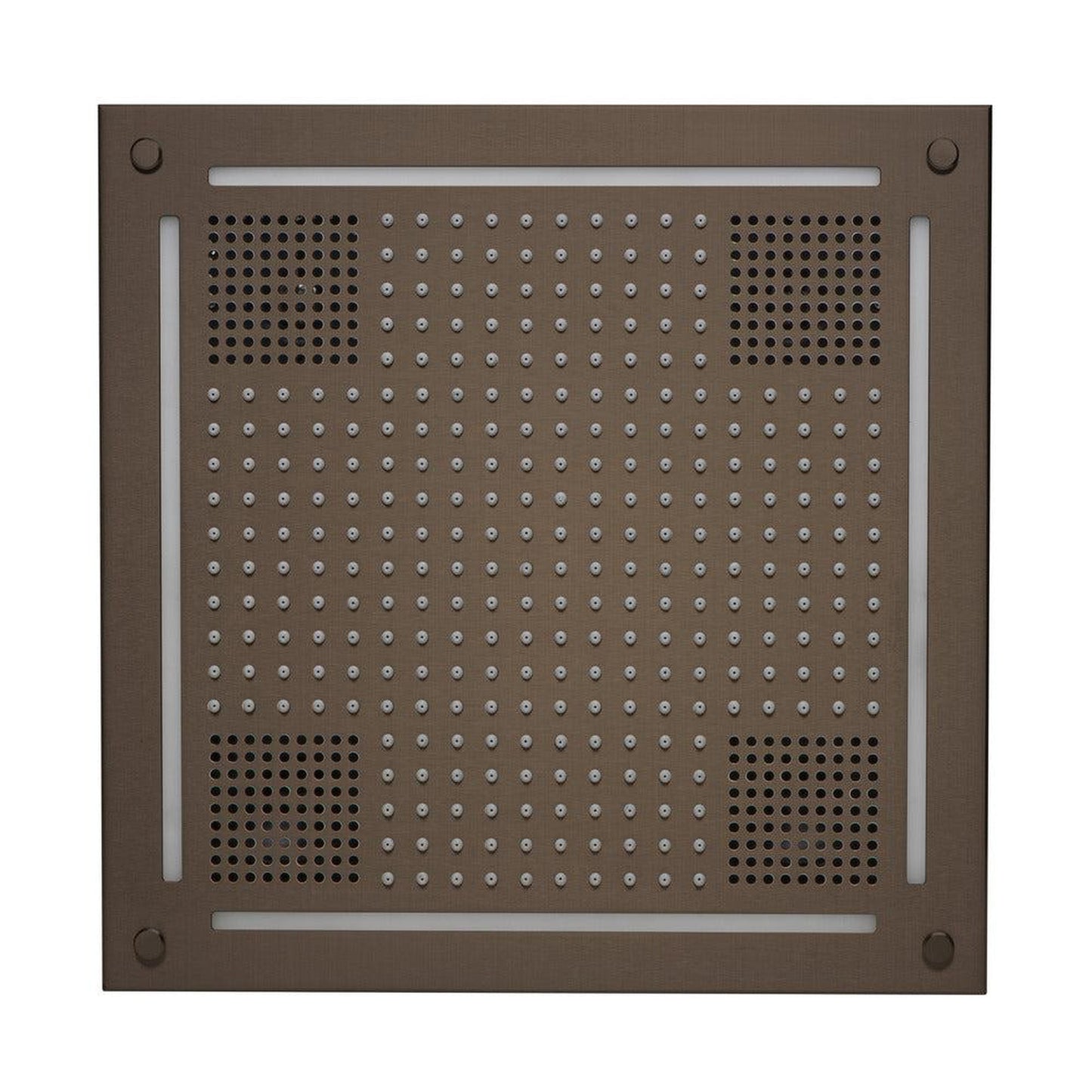 ThermaSol 18" x 18" Oil Rubbed Bronze Finish Hydrovive Light, Sound and Rain System
