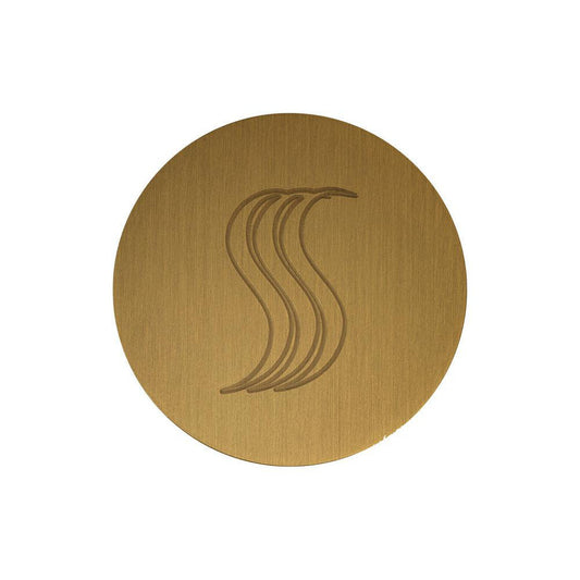 ThermaSol 2" Antique Brass Finish SteamVection Round Steam Head