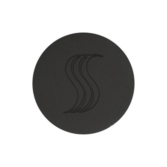 ThermaSol 2" Matte Black Finish SteamVection Round Steam Head