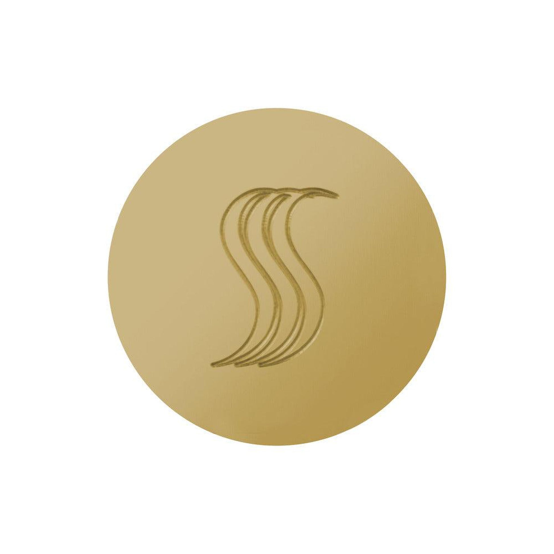 ThermaSol 2" Polished Brass Finish SteamVection Round Steam Head