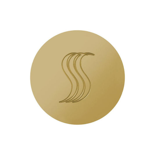 ThermaSol 2" Polished Brass Finish SteamVection Round Steam Head