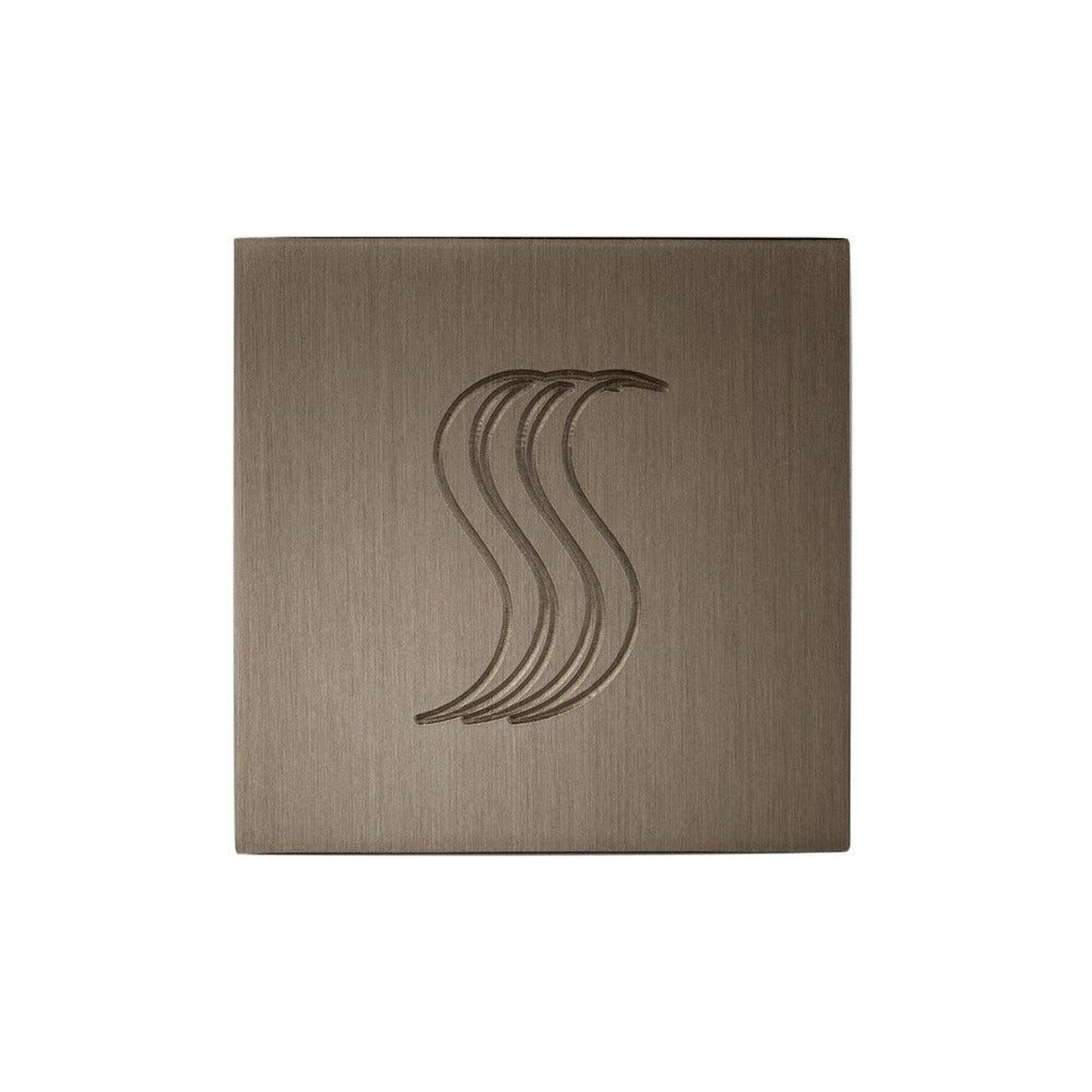 ThermaSol 2" x 2" Antique Nickel Finish SteamVection Square Steam Head