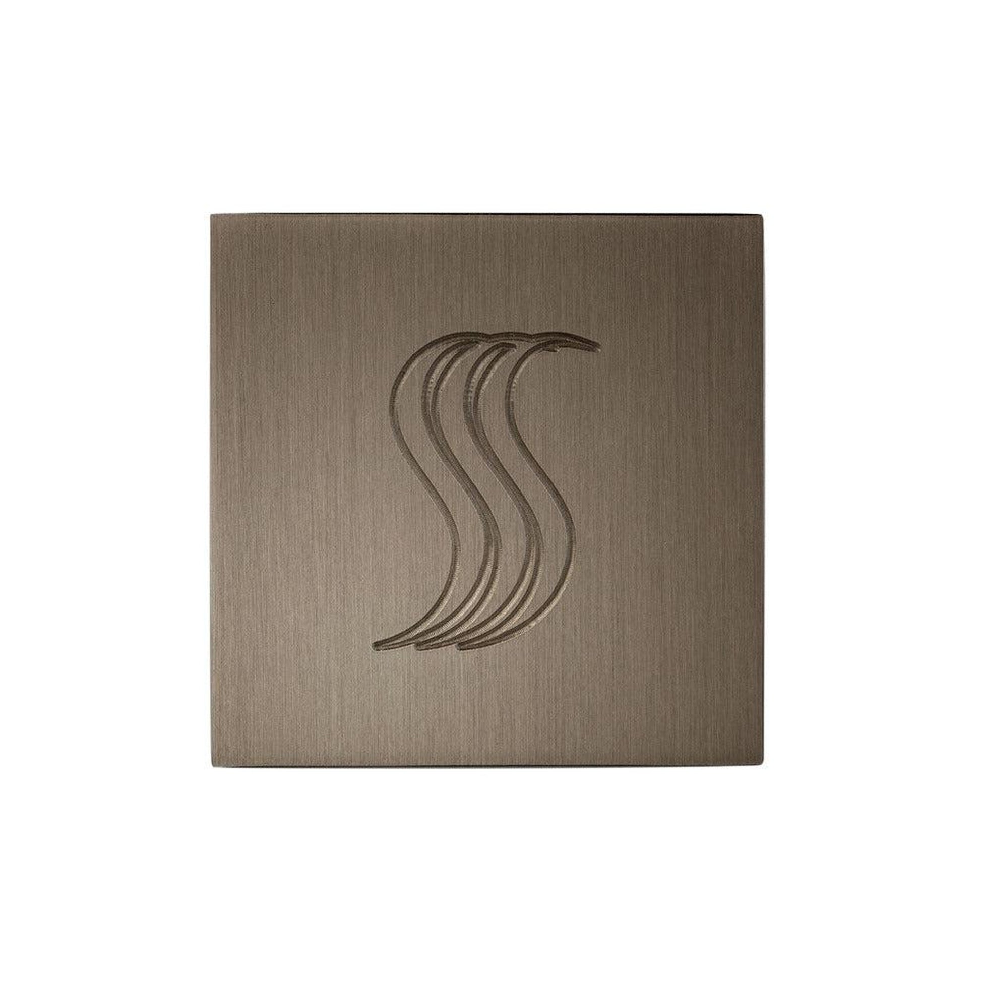 ThermaSol 2" x 2" Antique Nickel Finish SteamVection Square Steam Head
