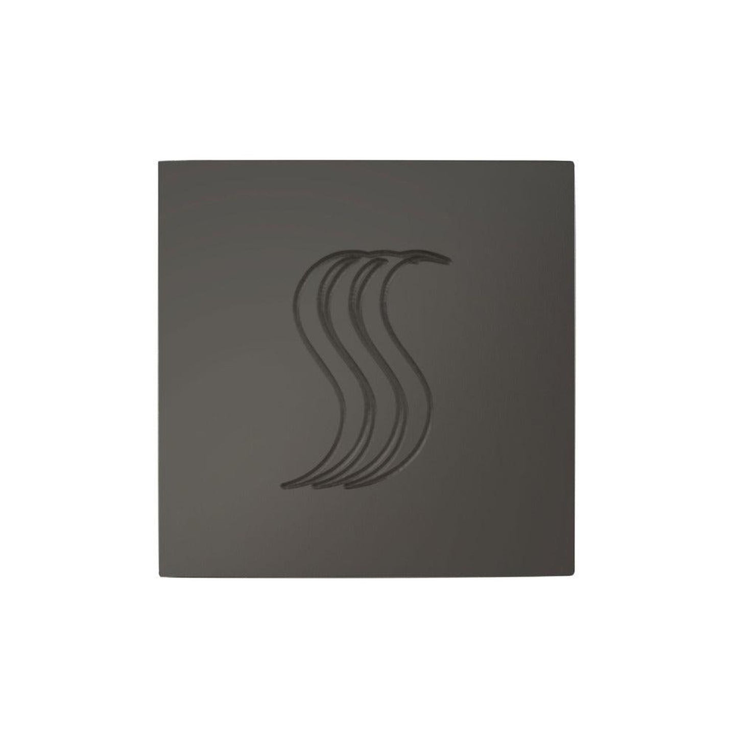 ThermaSol 2" x 2" Black Nickel Finish SteamVection Square Steam Head