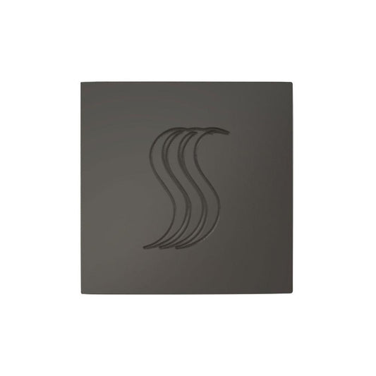 ThermaSol 2" x 2" Black Nickel Finish SteamVection Square Steam Head