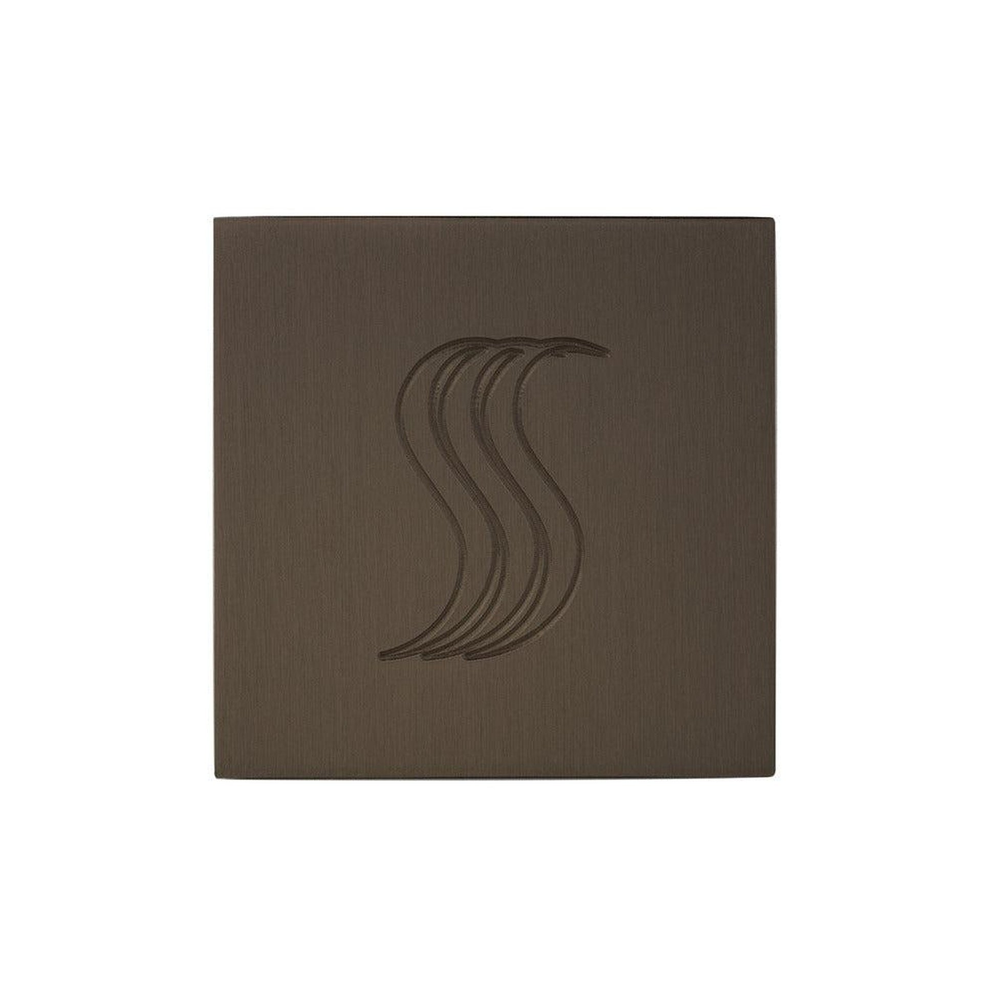ThermaSol 2" x 2" Oil Rubbed Bronze Finish SteamVection Square Steam Head
