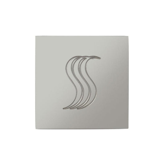 ThermaSol 2" x 2" Polished Chrome Finish SteamVection Square Steam Head