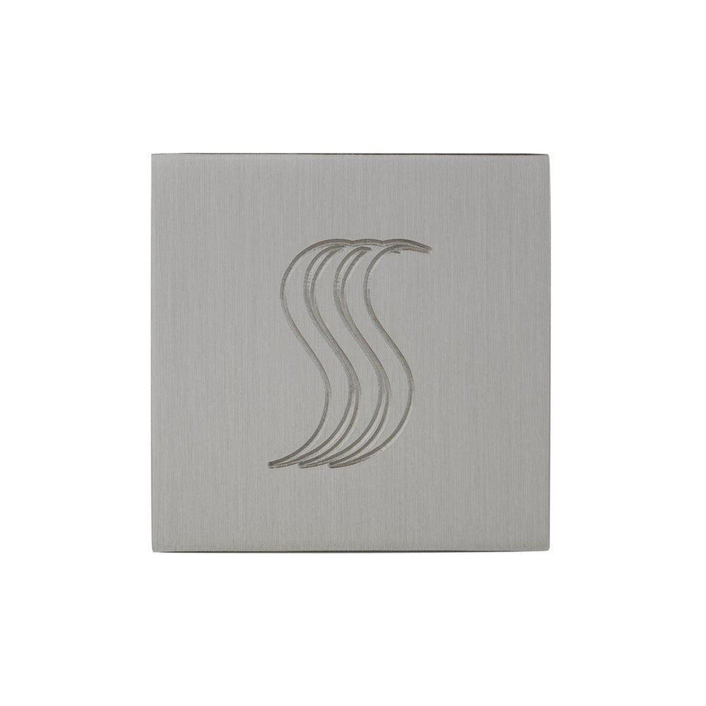 ThermaSol 2" x 2" Satin Chrome Finish SteamVection Square Steam Head
