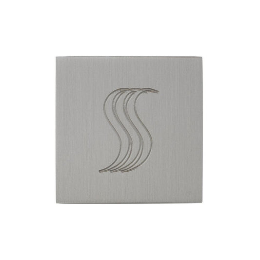 ThermaSol 2" x 2" Satin Chrome Finish SteamVection Square Steam Head
