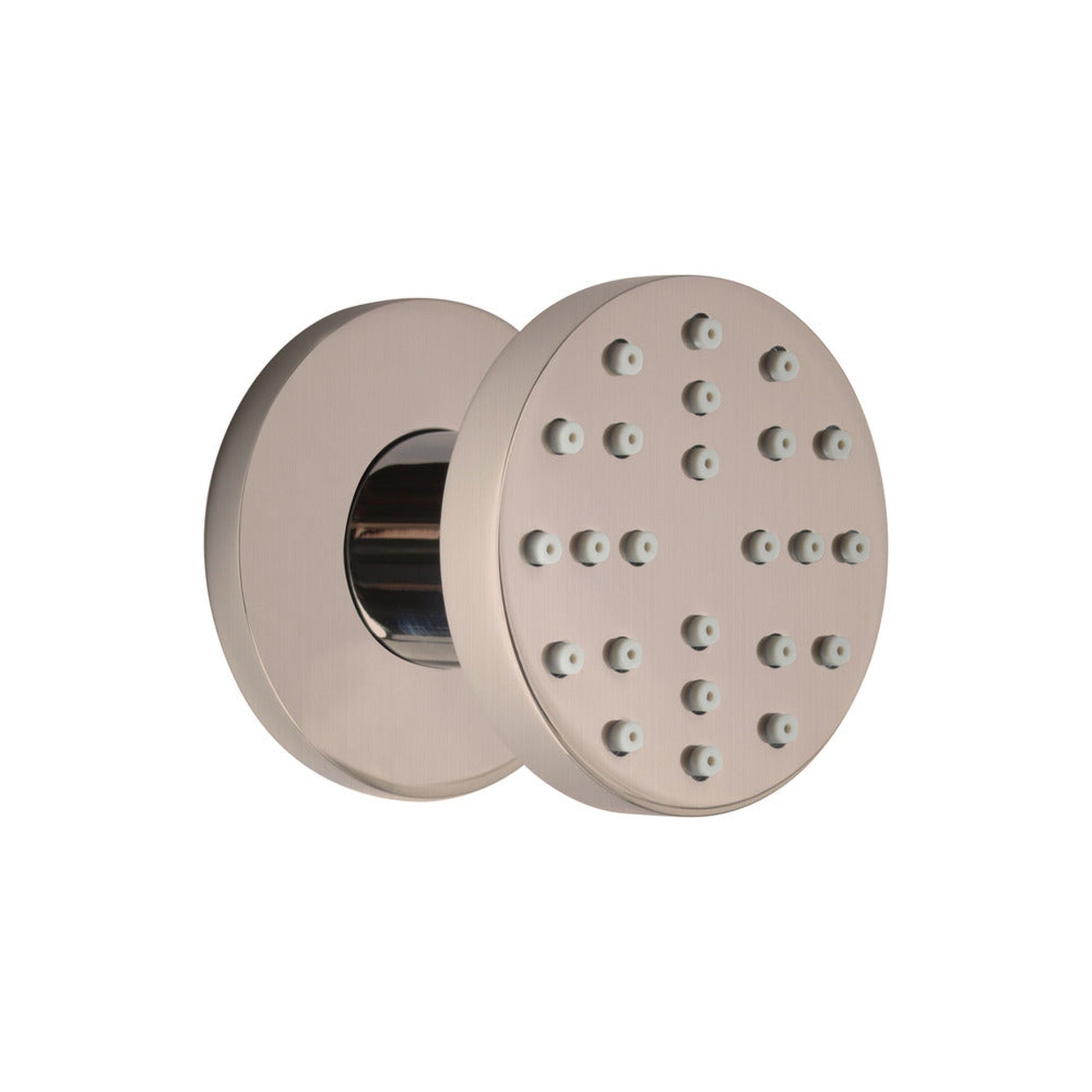 ThermaSol 2" x 2" Satin Nickel Finish Round Body Spray