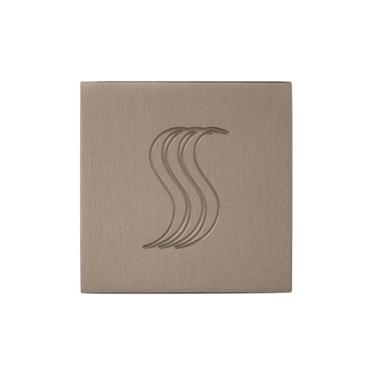 ThermaSol 2" x 2" Satin Nickel Finish SteamVection Square Steam Head