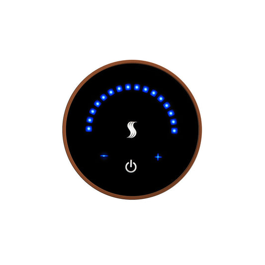ThermaSol 3" Antique Copper Finish Wall-Mount MicroTouch Controller - Round