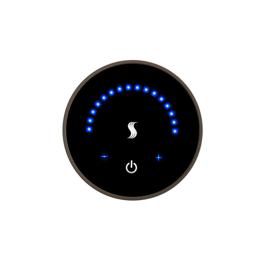 ThermaSol 3" Oil Rubbed Bronze Finish Wall-Mount MicroTouch Controller - Round