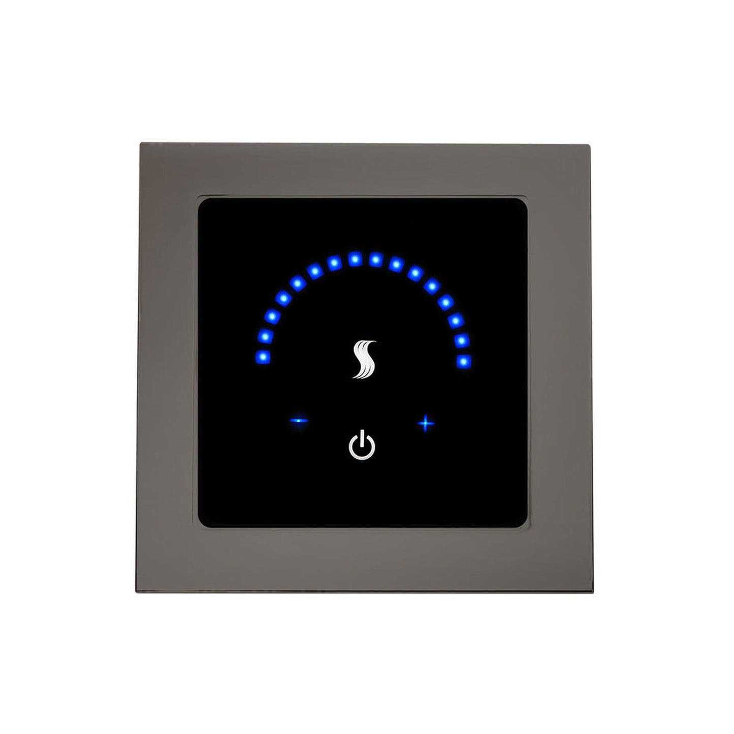 ThermaSol 4" Black Nickel Finish Recessed MicroTouch Controller - Square