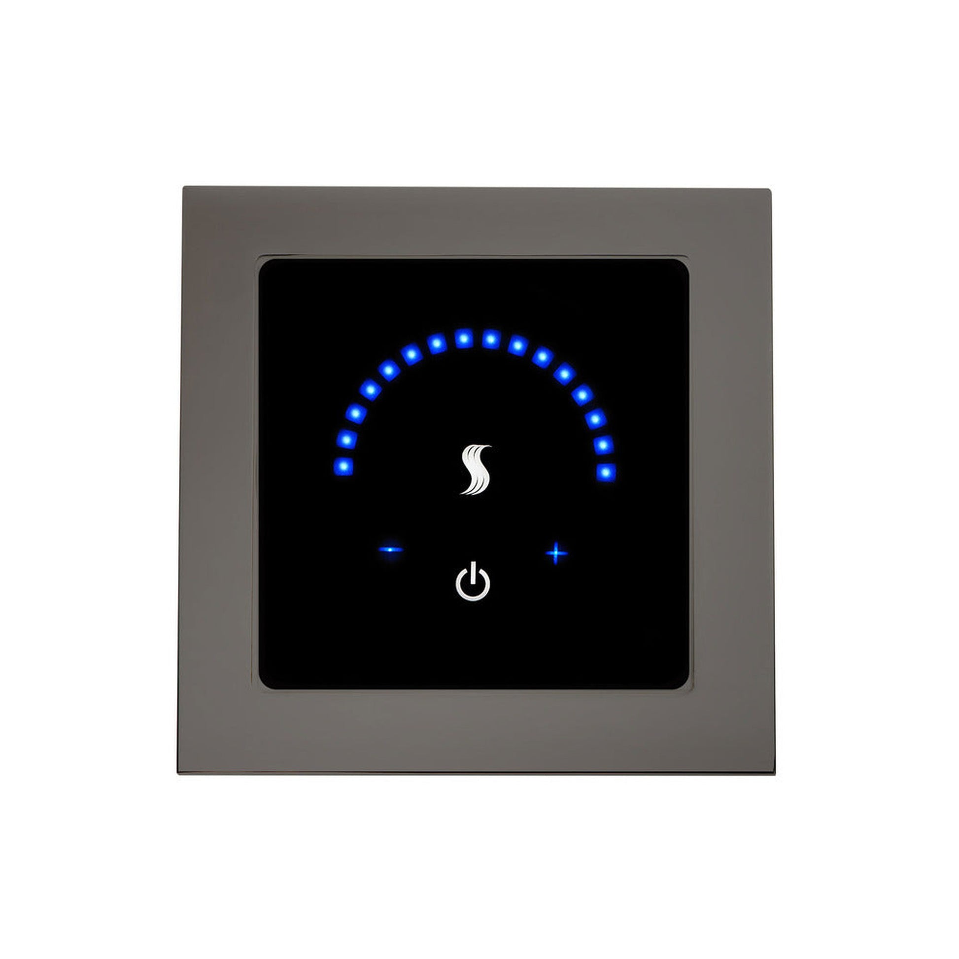 ThermaSol 4" Black Nickel Finish Recessed MicroTouch Controller - Square