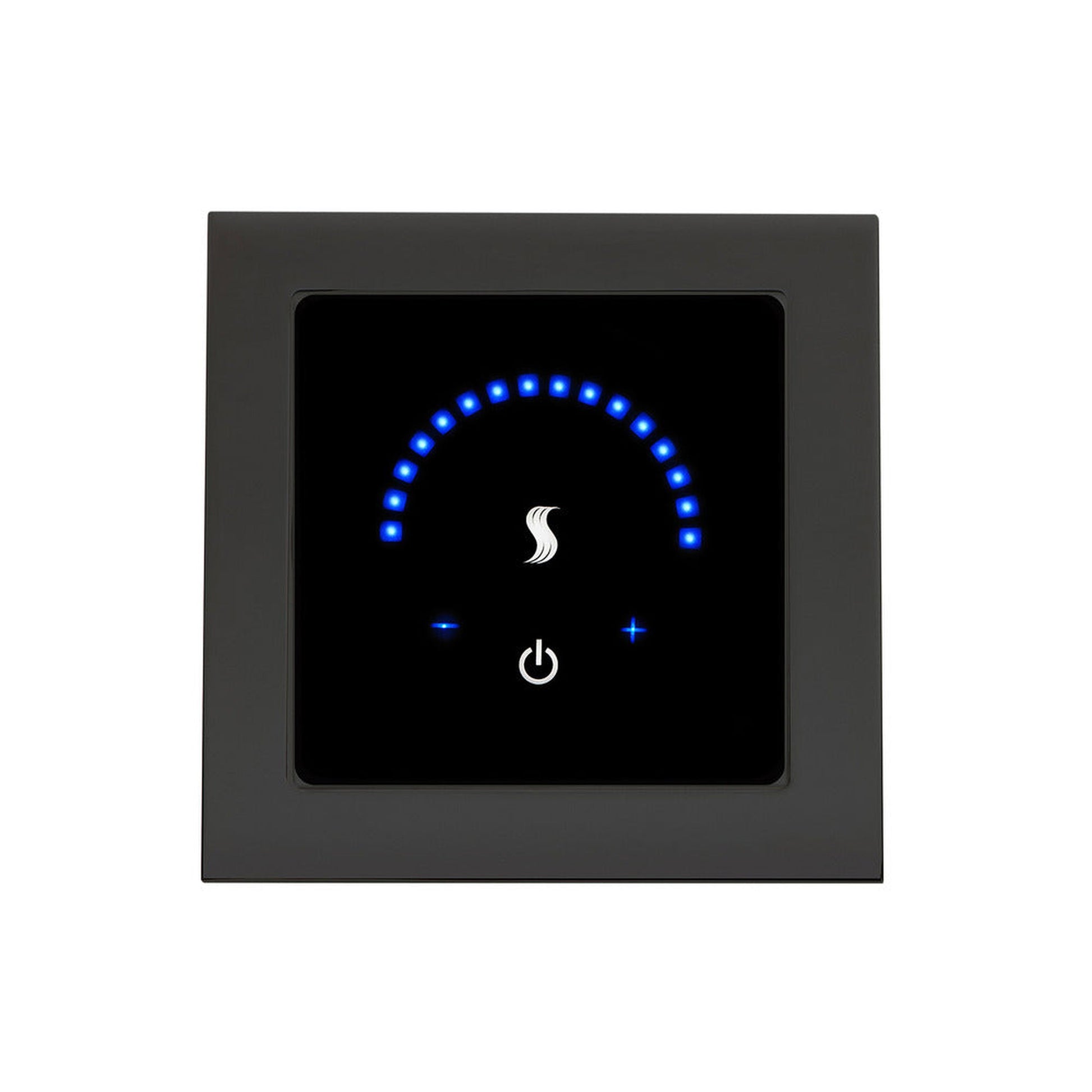 ThermaSol 4" Matte Black Finish Recessed MicroTouch Controller - Square