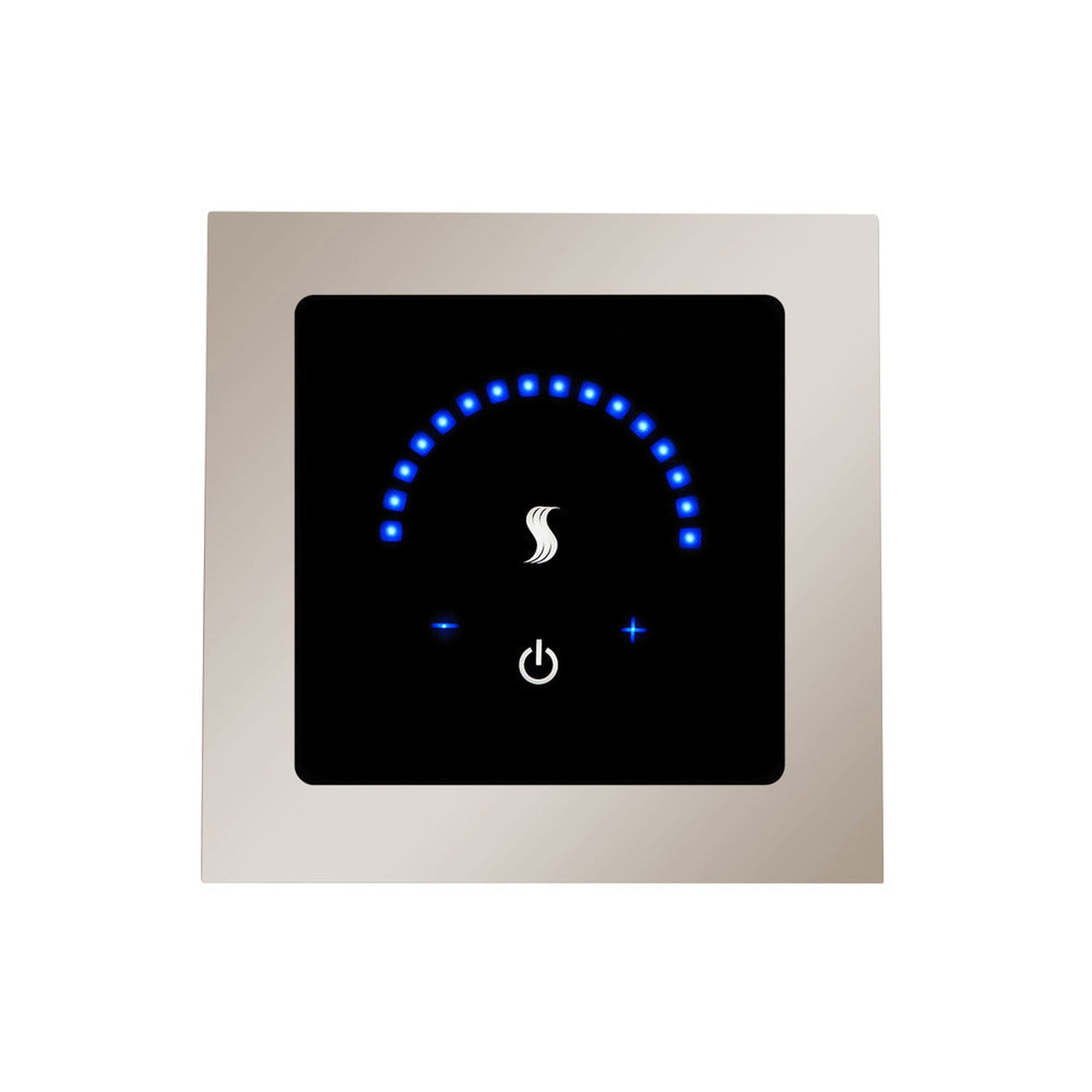 ThermaSol 4" Polished Nickel Finish Recessed MicroTouch Controller - Square